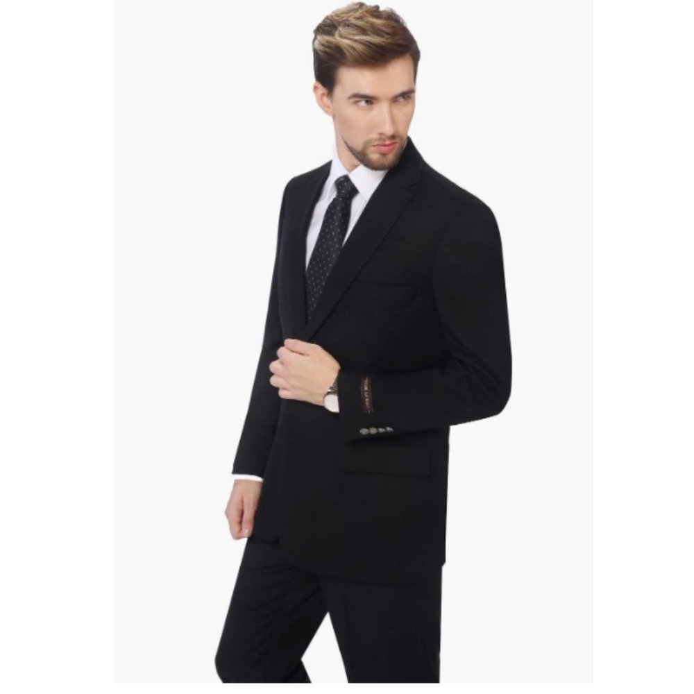 P&L Men's Blazer Premium Stretch Classic Fit Sport Coat Suit Jacket